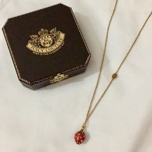 Juicy Couture Strawberry  Necklace